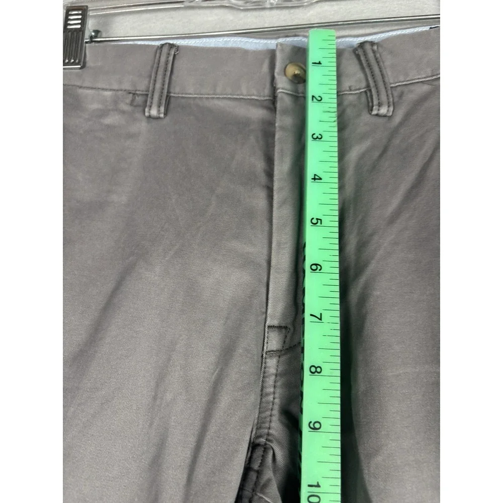 Polo Ralph Lauren Pants Mens 32x31 Gray Stretch Straight Fit Polo Chino Casual